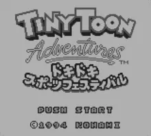 Image n° 1 - screenshots  : Tiny Toon Adventures 3